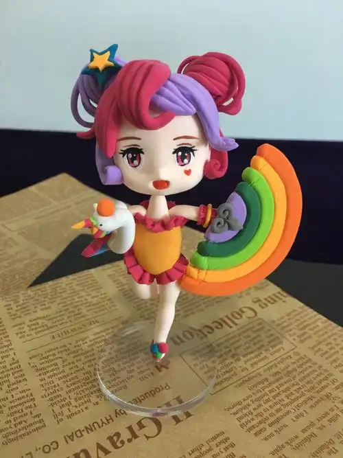 王者荣耀小乔轻粘土定制人偶手办