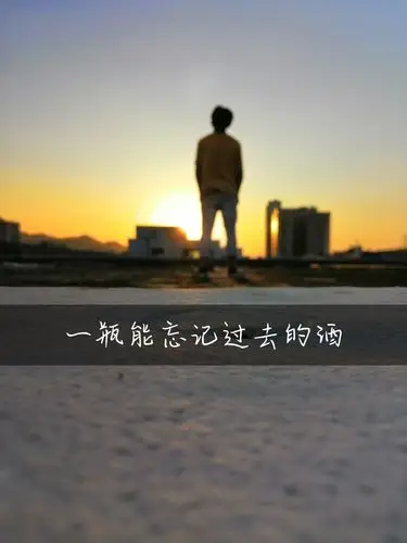 给我一瓶    让我忘记过去 的酒       其实我的过去挺好的    所以让