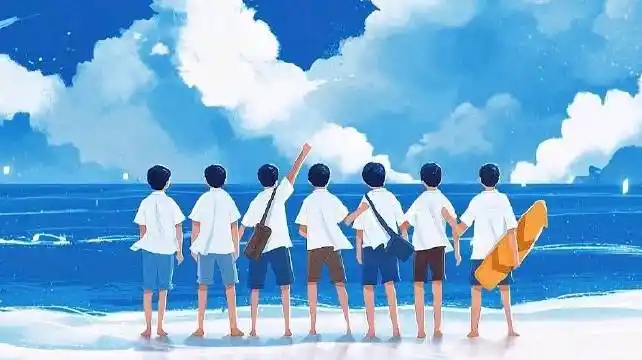 【时代少年团周年贺频Ⅱ海边记事】 愿少年如海边自由的风,无忧无虑