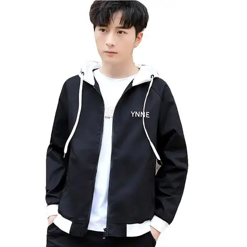 韩版中学生初中15岁帅气男孩夹克百搭潮流秋季夹克