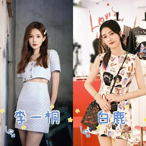 你觉得李一桐白鹿长的像吗