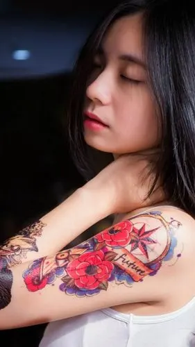 抖音渣男壁纸纹身系列