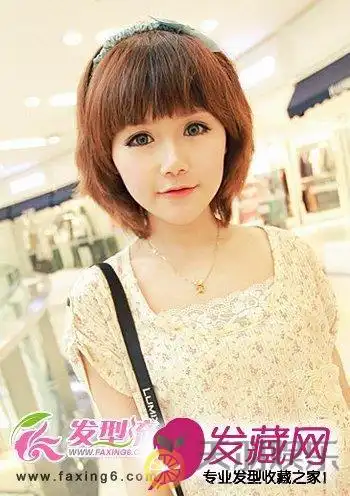 波波头短发发型