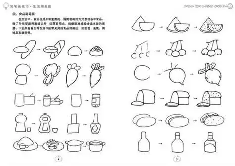 简笔画技巧 生活用品篇