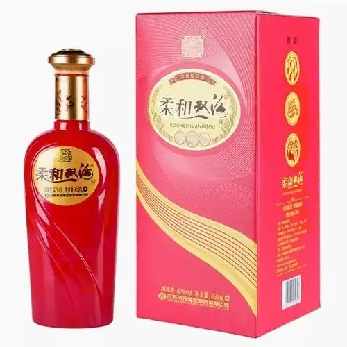 双沟大曲柔和双沟红柔红精品42度绵柔浓香型纯粮酒6瓶整箱装喜宴