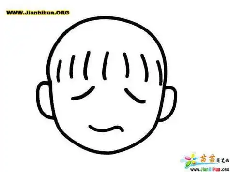 担心的表情怎么画担心的表情怎么画简笔画