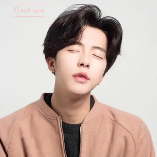 touch miss 假发男帅气中分短发自然逼真蓬松真人发丝中性假发套