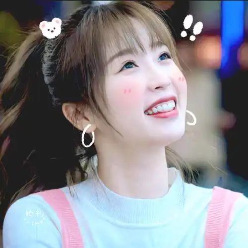 甜甜初礼太适合做头像了虞书欣|初礼#电视剧月光变奏曲