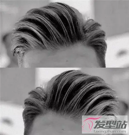 发量多男生适合的发型两边铲背头好时髦