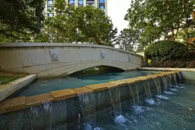 跌水景观意向图