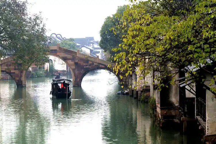 雨夜乌镇_风景_poco摄影,江南古镇