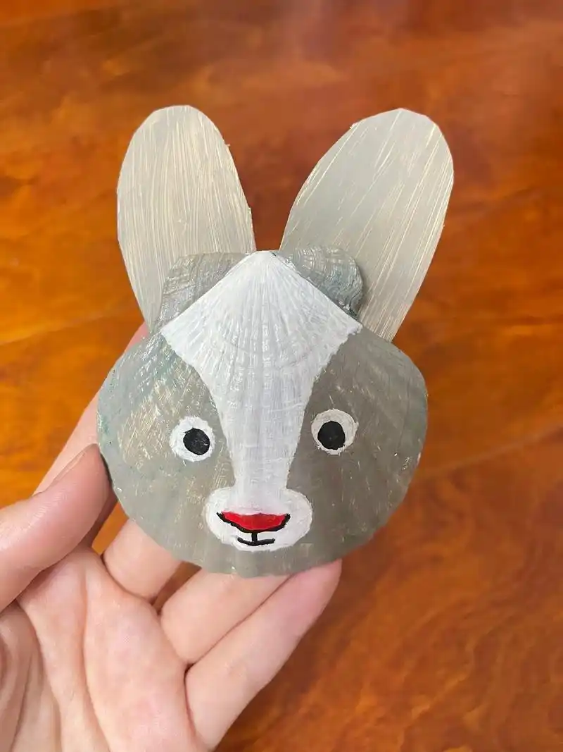 纯手工打造 贝壳小动物 每天陪孩子做手工 - 抖音