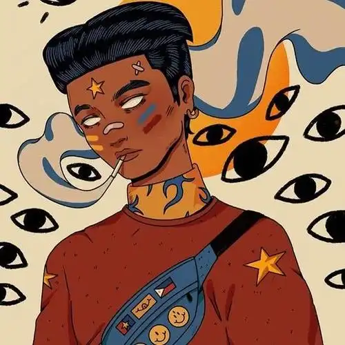 欧美说唱玩嘻哈的潮流boy