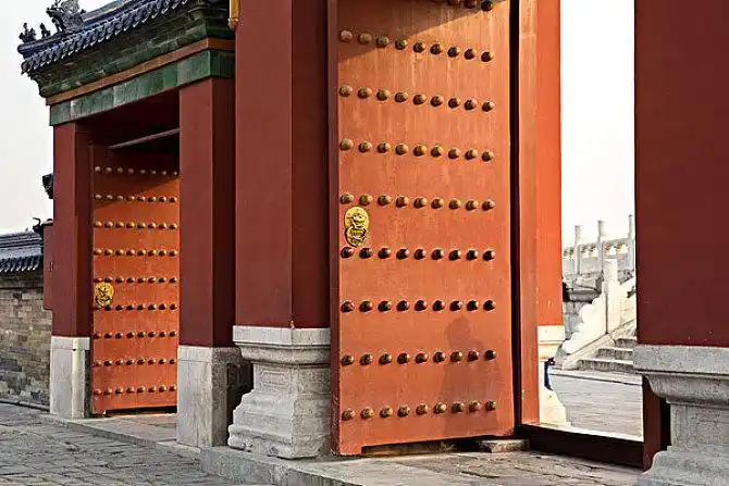 宫殿大门图片_全景网