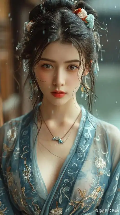 古风美女的美,是一种沉淀在岁月里的美.