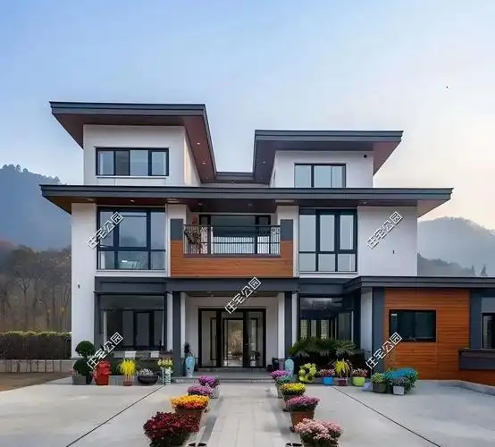 10款现代中式农村别墅,现代融入中式,才适合乡村!