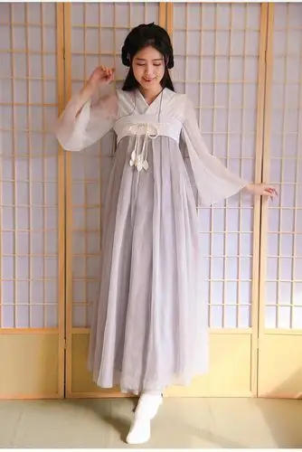 玉生烟汉元素汉服女齐胸襦裙改良汉服古风广袖流仙日常古装连衣裙