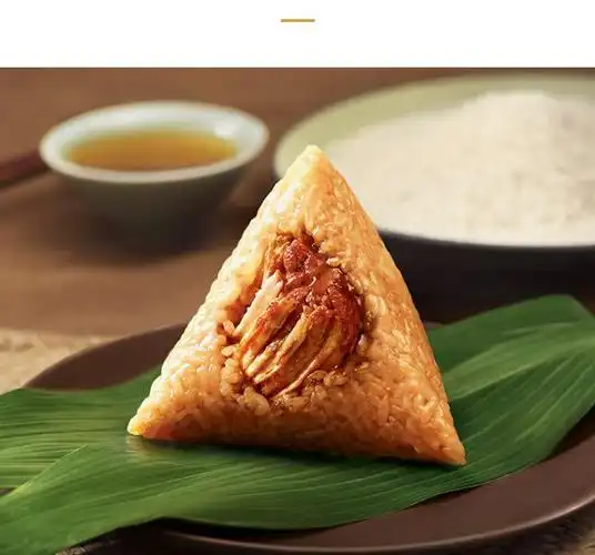 五芳斋嘉兴粽子特产 100g*10只装 美味猪肉粽1000g