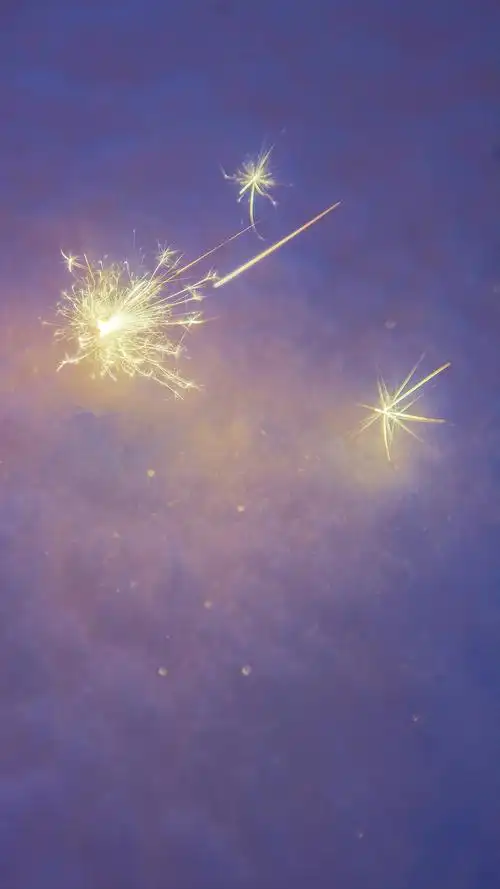 北海道唯美仙女棒韩版ins风背景图