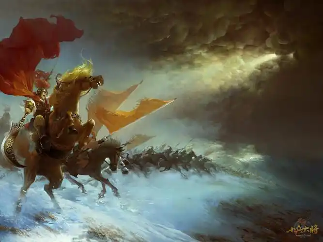 横刀立马宣传原画