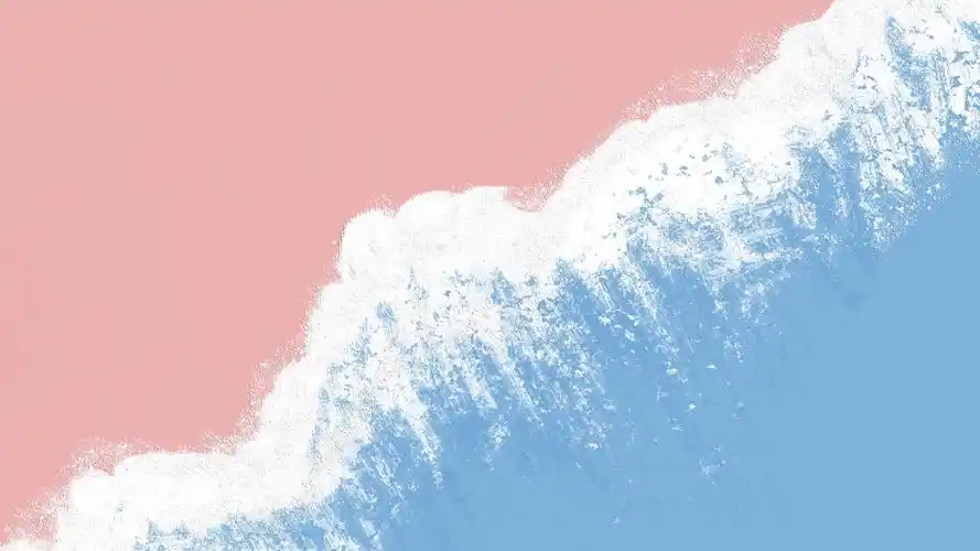 ins风可爱少女心油画质感手绘,艺术壁纸-回车桌面