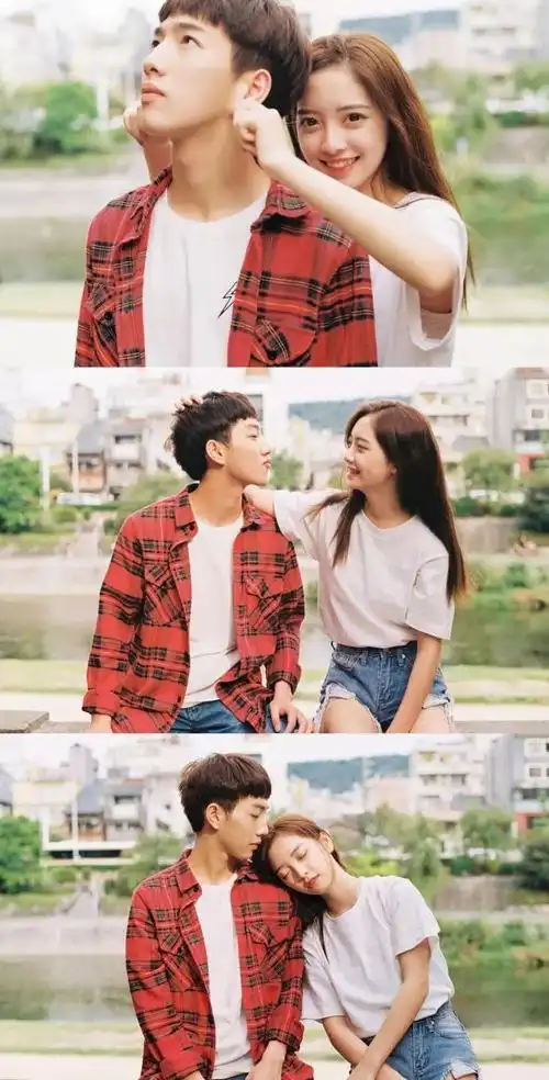 情侣的正确拍照姿势慎点