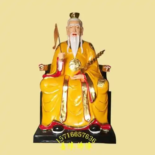 茅山祖师神像 茅山派创教祖师 三茅真君神像 道家神仙神像