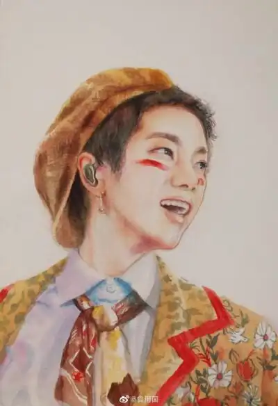 华晨宇手绘饭绘漫画