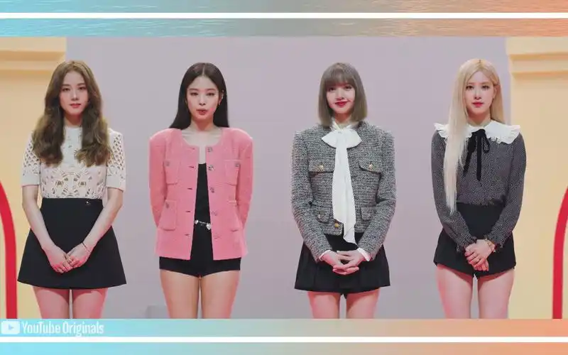 【4k】blackpink最新联合国dear earth关注气候活动发言 stay舞台表演