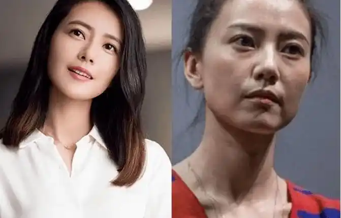 素颜堪称"照妖镜",满脸油光,"白玫瑰"秒变"黑煤炭"_景甜_肤色_皮肤