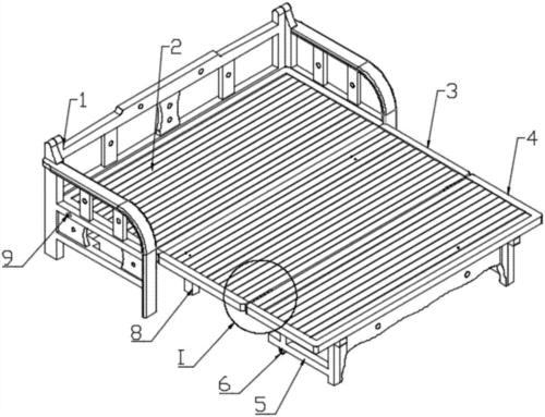 一种折叠式沙发床的制作方法