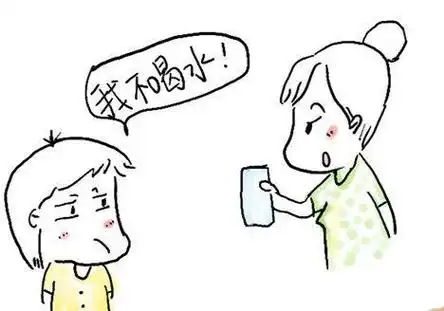 8,不口渴不喝水.水能促进体内代谢废物的排出.