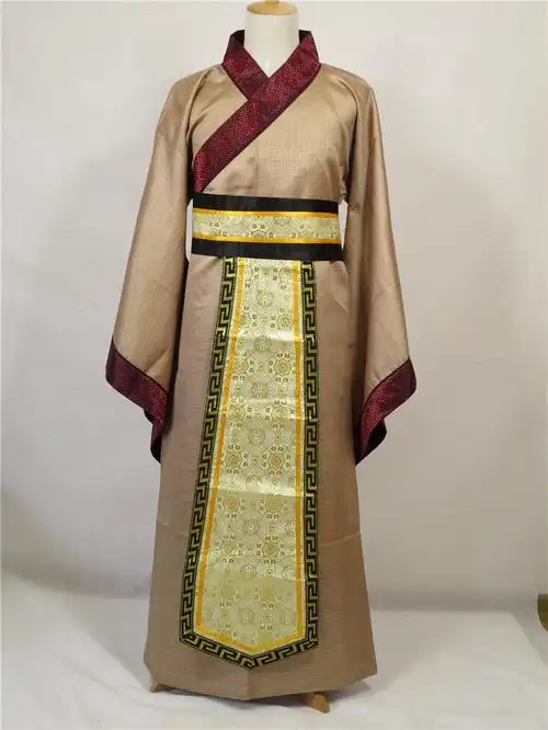 古装汉朝官服男款汉服舞台表演服演艺服饰影楼写真服戏服接受定制