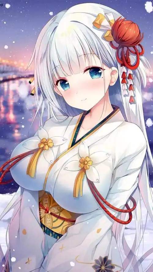 二次元美少女【白毛】一