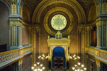 流散的犹太会堂,其内部结构和装饰,能够充分体现犹太文化