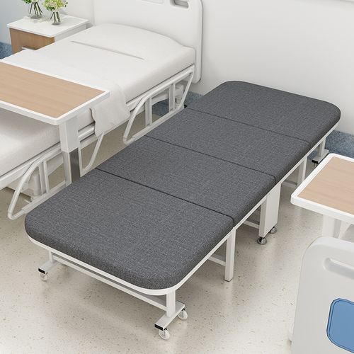 午休海绵午睡陪护医院简易家用硬板四折折叠折叠床
