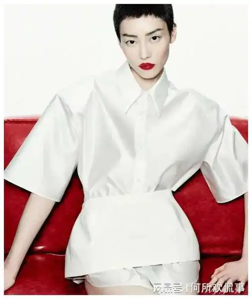 刘雯最新大片曝光短发造型吸睛网友惊呼像井柏然