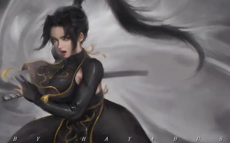 女英雄居合蓄力