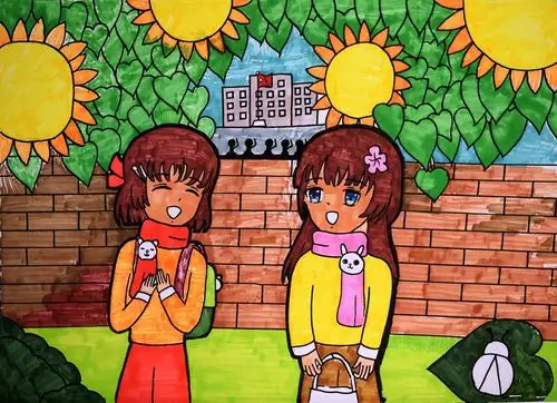 图集东莞300名小学生用画笔展示心中的美好生活