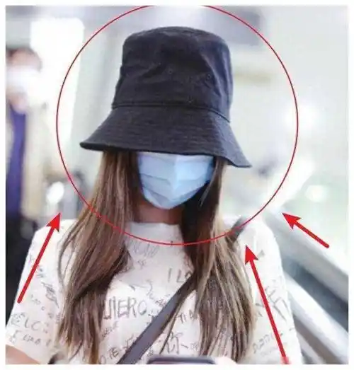 杨颖机场路透图曝光放大十倍看清楚这颜值确实惊艳