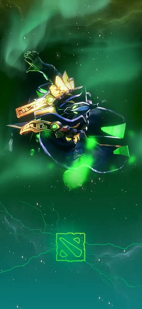 魔兽世界希尔瓦娜斯&dota2食人魔之斧和拉比克手机壁纸