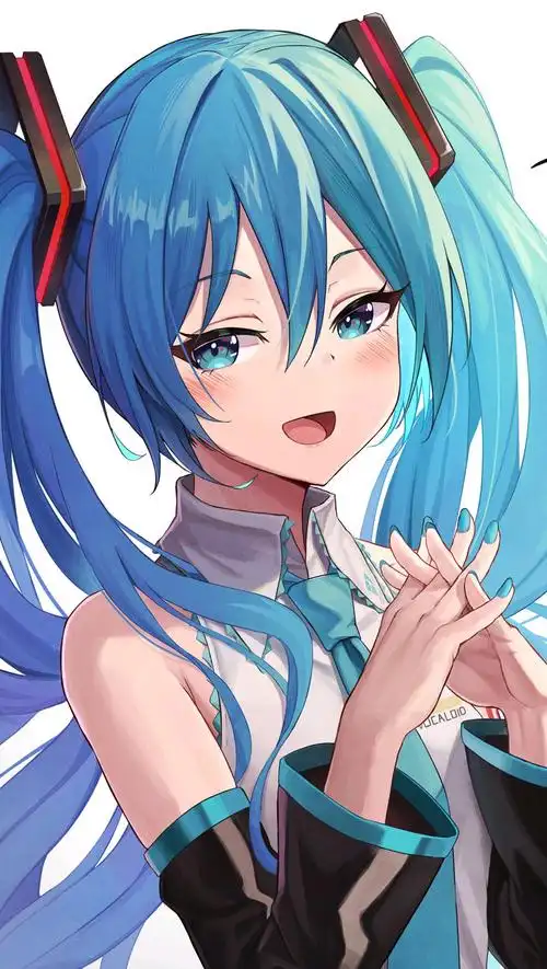 各款双马尾初音手机高清壁纸,你爱了么?