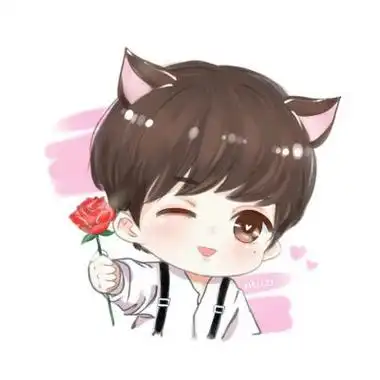 蔡徐坤动漫头像图片大全 高清q版的蔡徐坤手绘卡通萌图头像