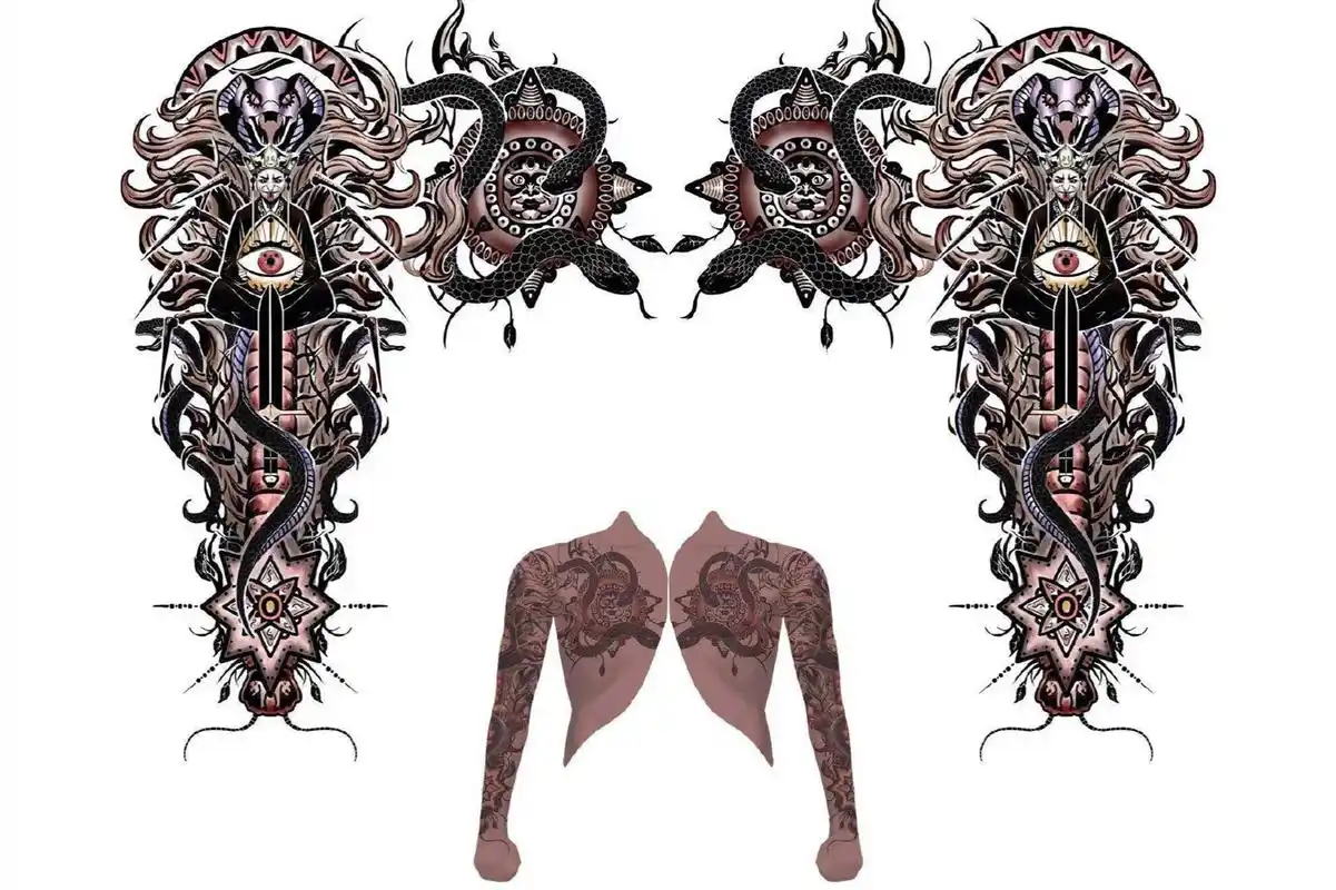 不良人:毒公身体上的纹身揭晓,双臂十二峒,效果是李茂贞的2倍