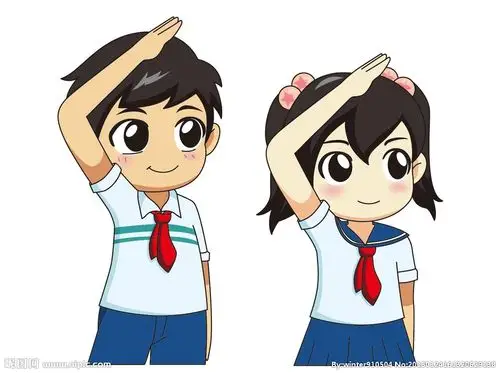 我是一名光荣的少先队员