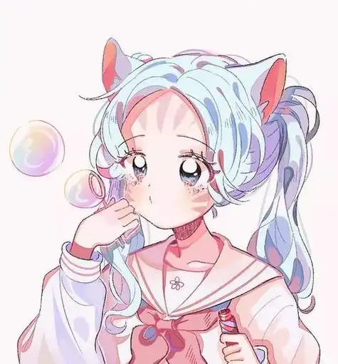 卡通头像闺蜜头像可爱头像女生头像