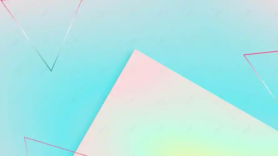 渐变颜色背景海报