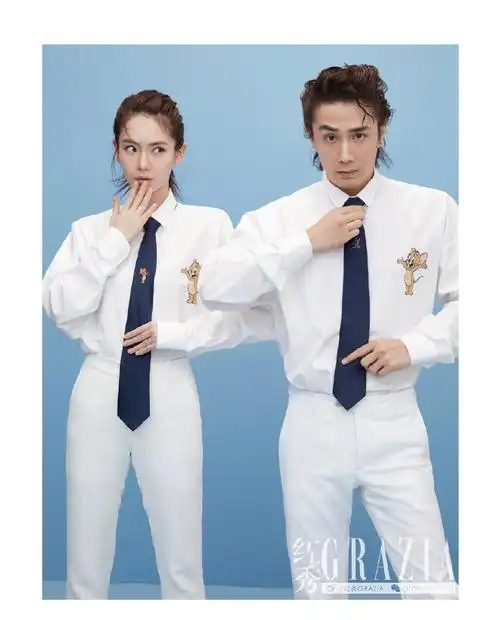 戚薇李承铉红秀杂志写真图片