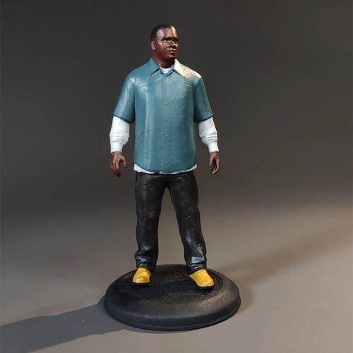 gta5游戏模型 franklin富兰克林手办 多比例微缩人偶 场景摆件