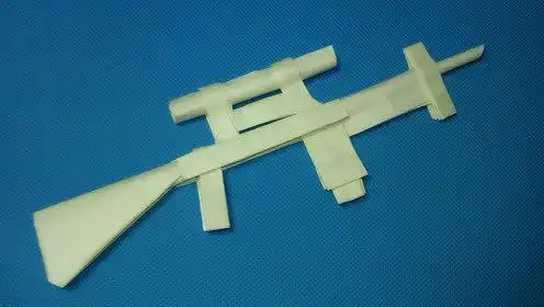 折纸王子教你折狙击枪